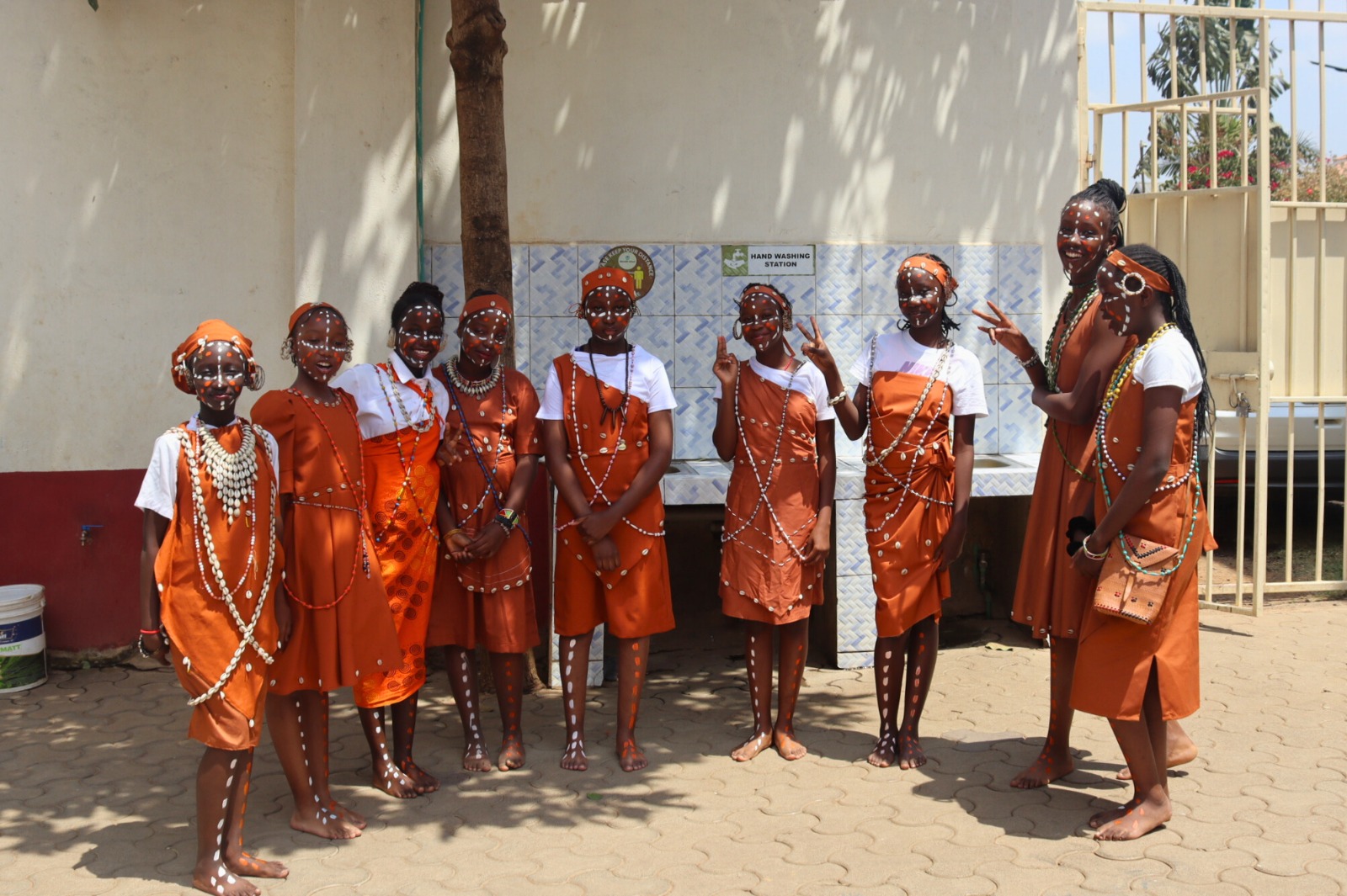 Drama and performance at Maadili Junior Schools